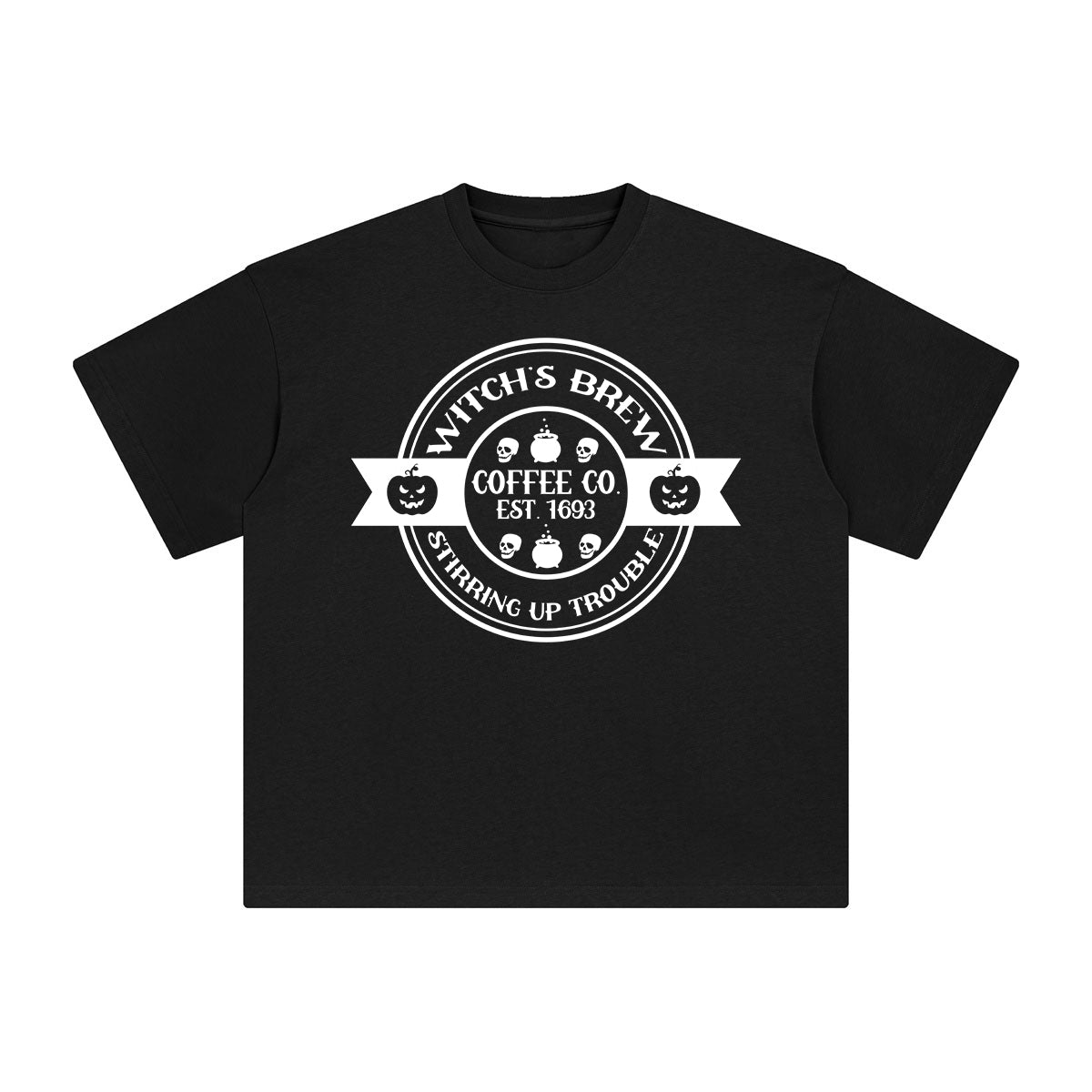 Witch Slogan Graphic Tee-INNBLAC Fashion Apparel