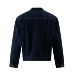 Heavy Lapel Loose Three-dimensional Washed Workwear Short Denim Jacket