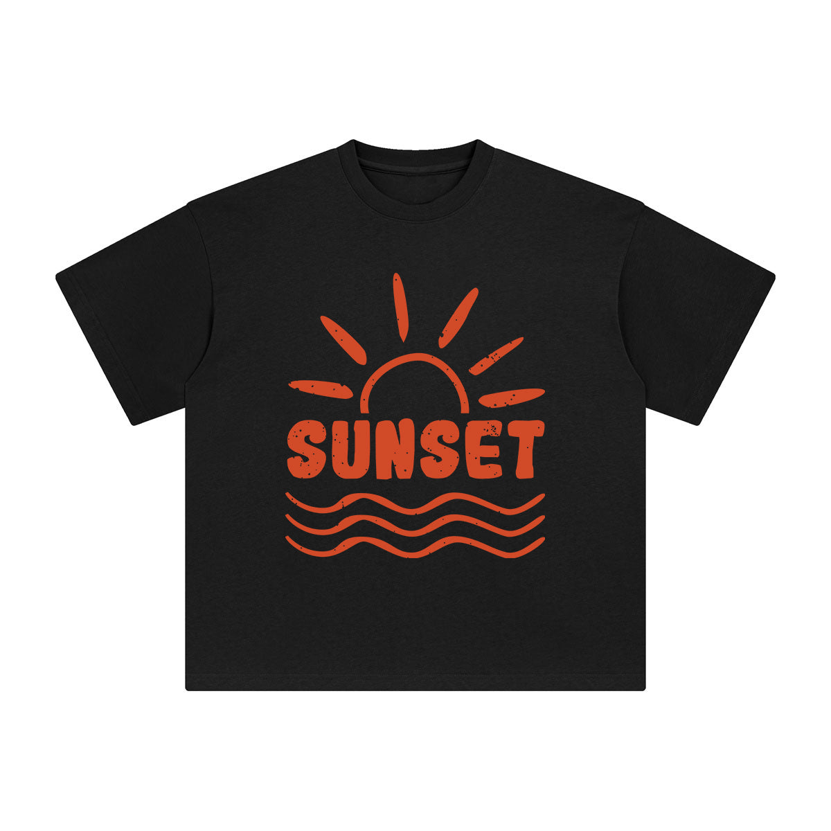 Sunset Graphic Tee-INNBLAC Fashion Apparel