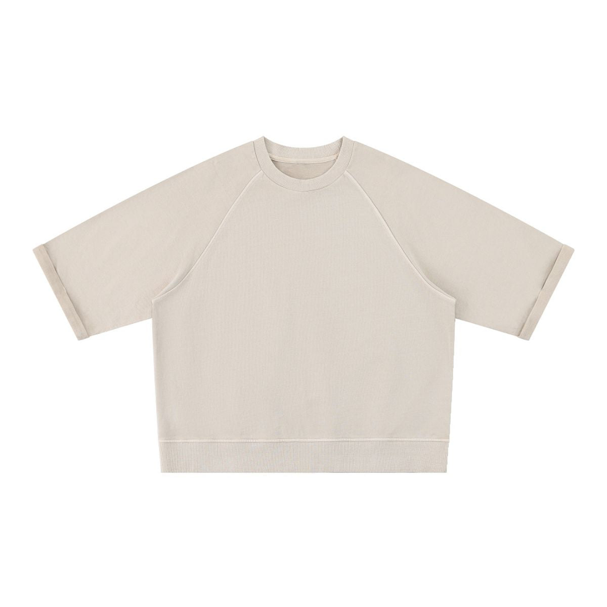 320G Cotton Crew Neck Raglan Sweatshirt