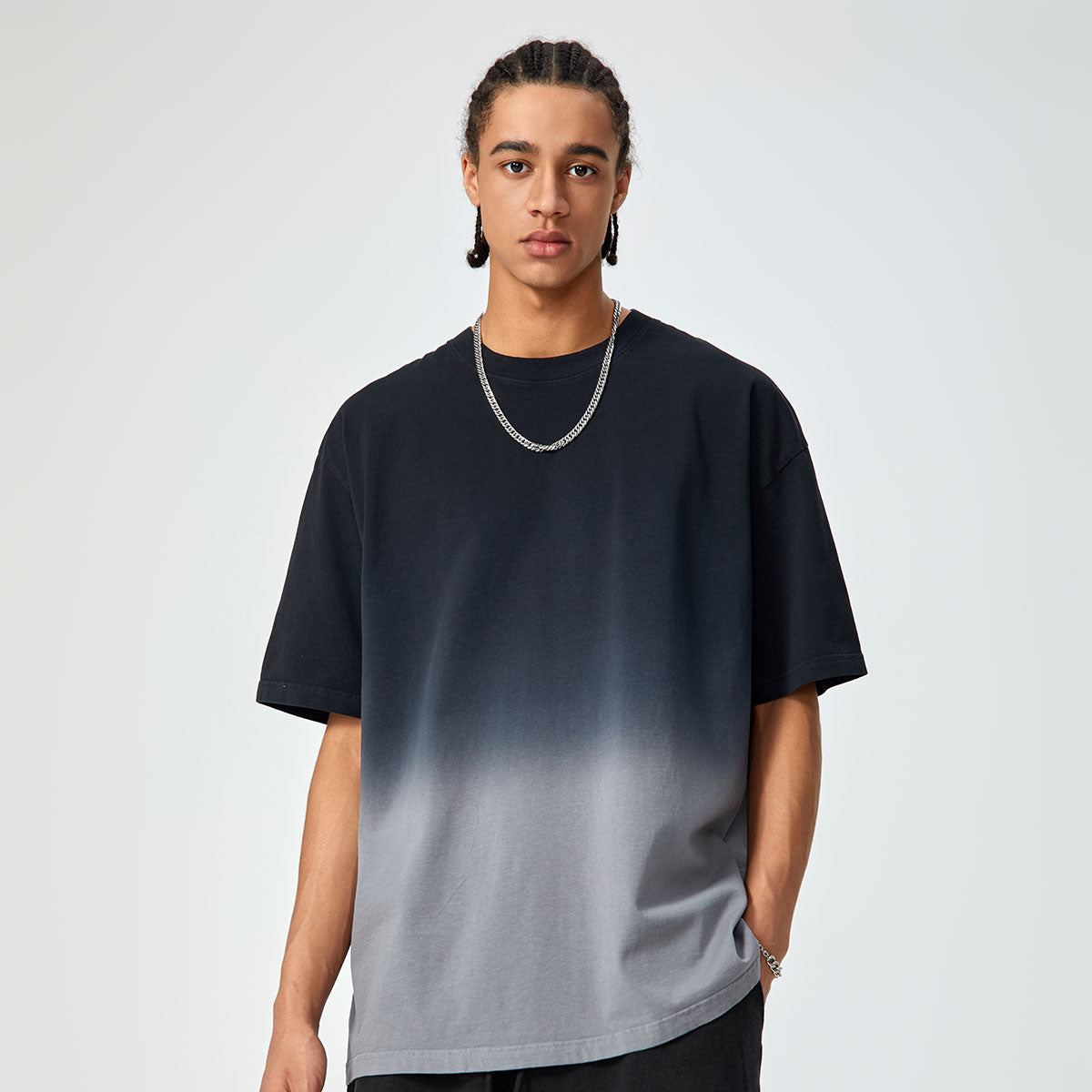 Heavyweight Gradient Cotton T Shirt 9oz