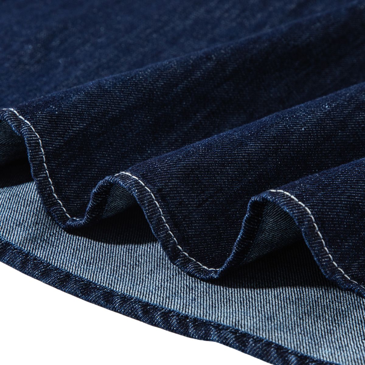 Denim Sleeveless Belted Midi Dress