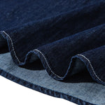 Denim Sleeveless Belted Midi Dress