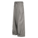 Quiet Luxury Pleated Straight-Leg Trousers