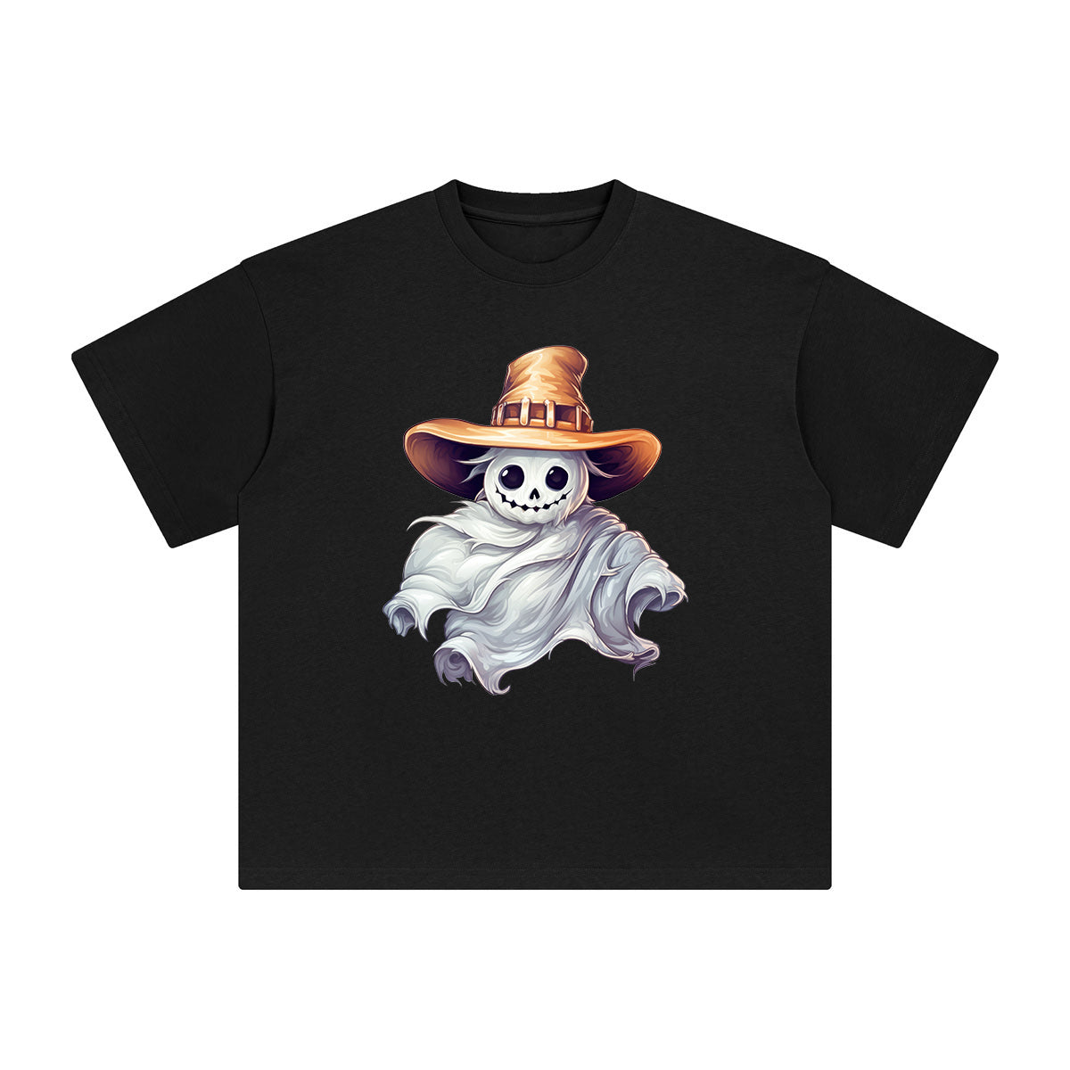 Ghost Graphic Tee-INNBLAC Fashion Apparel