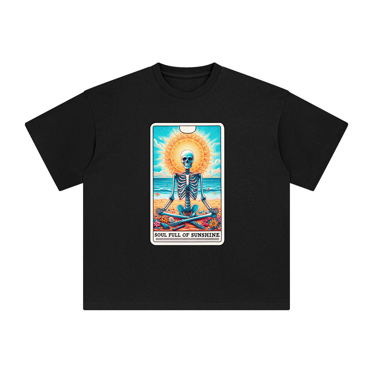 Soul Full Of Sunshine Graphic Tee-INNBLAC Fashion Apparel
