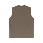 Quick Dry Raw Edge Muscle Tank 6.3oz