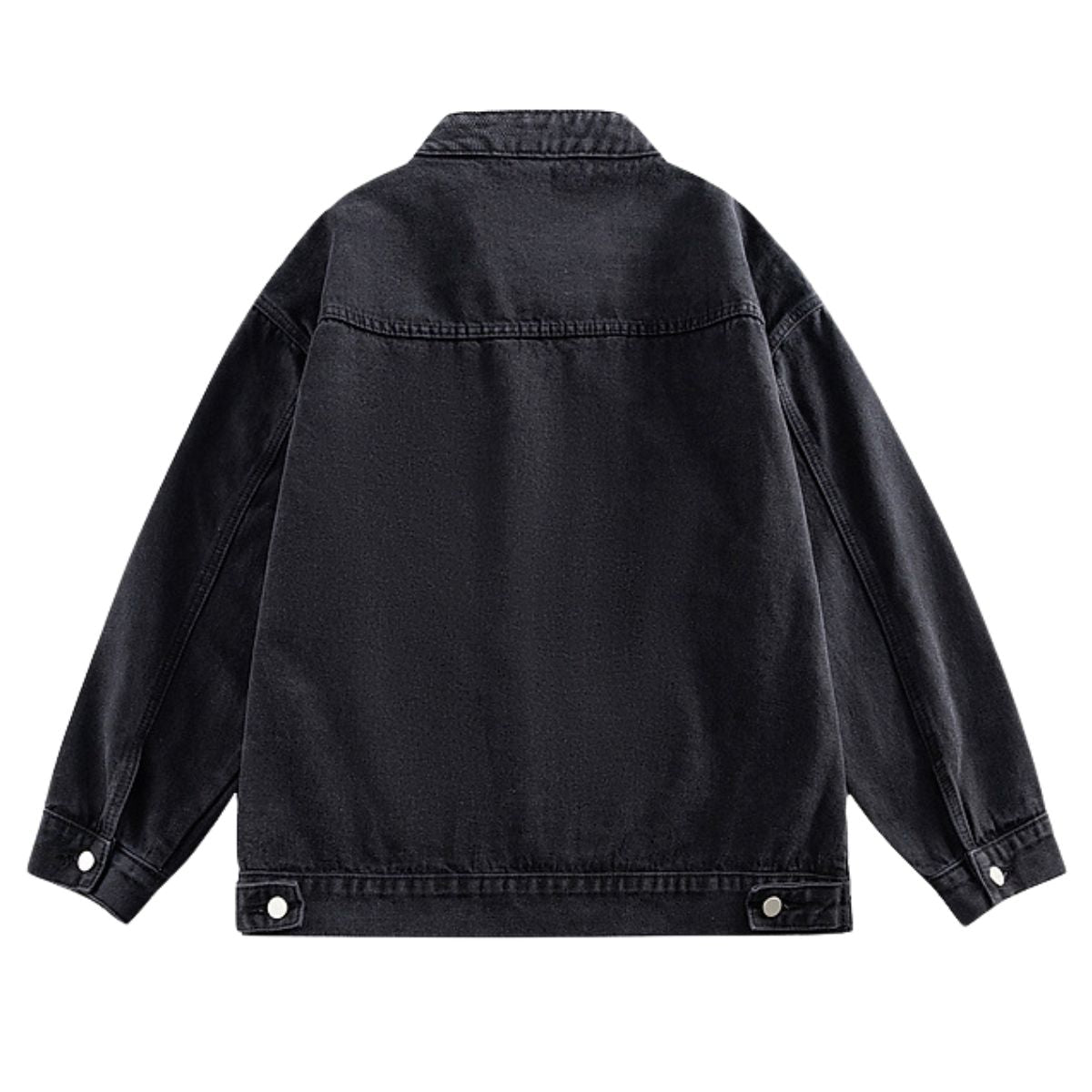 Japanese Heavyweight Retro Washed Loose Denim Jacket