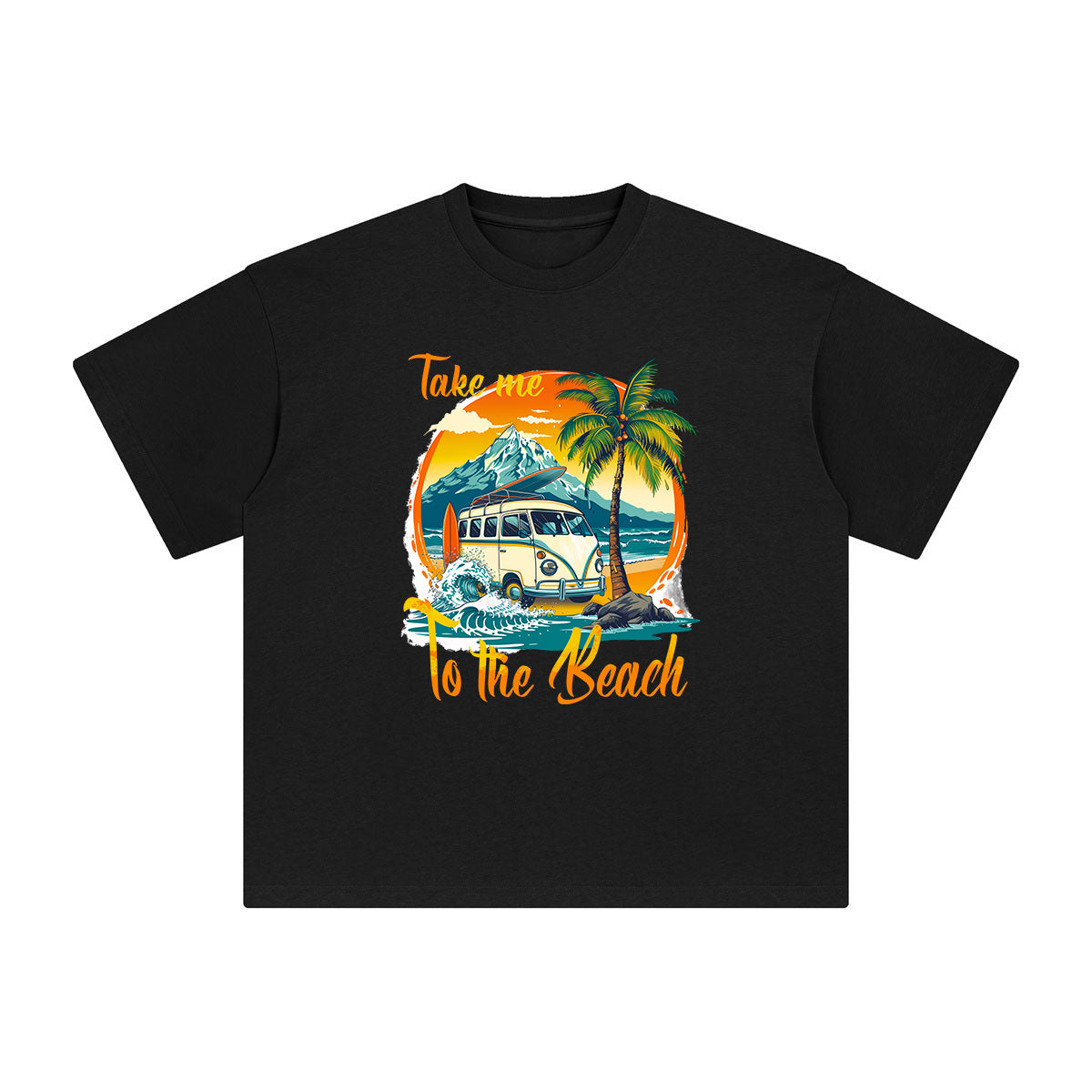 Take Me To The Beach Graphic Tee-INNBLAC Fashion Apparel