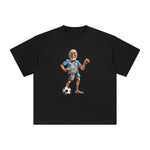 Grandpa Playing Soccer Graphic Tee-INNBLAC Fashion Apparel