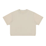 275G Heavyweight Cotton Coverstitch Cropped Tee