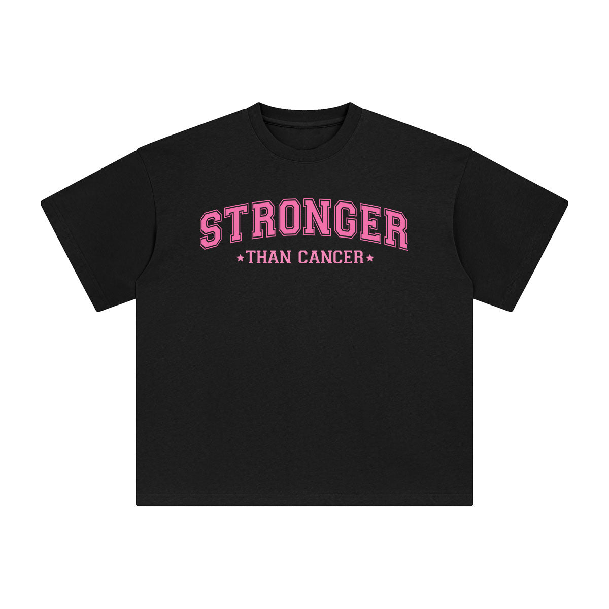 Stronger Than Cancer Graphic Tee-INNBLAC Fashion Apparel