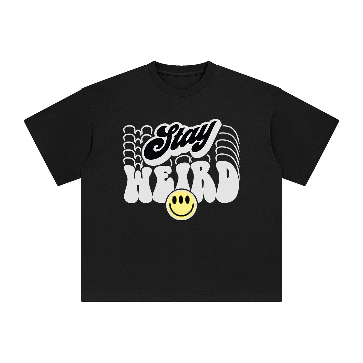 Stay Weird Graphic Tee-INNBLAC Fashion Apparel