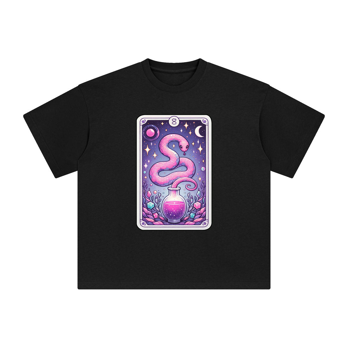 Snake Graphic Tee-INNBLAC Fashion Apparel
