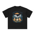 Meowtains Are Calling Graphic Tee-INNBLAC Fashion Apparel