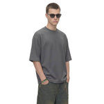 Boxy Retro Mesh Tech Knit Athletic Tee