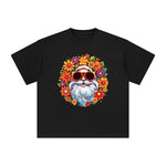 Groovy Santa Claus Graphic Tee-INNBLAC Fashion Apparel