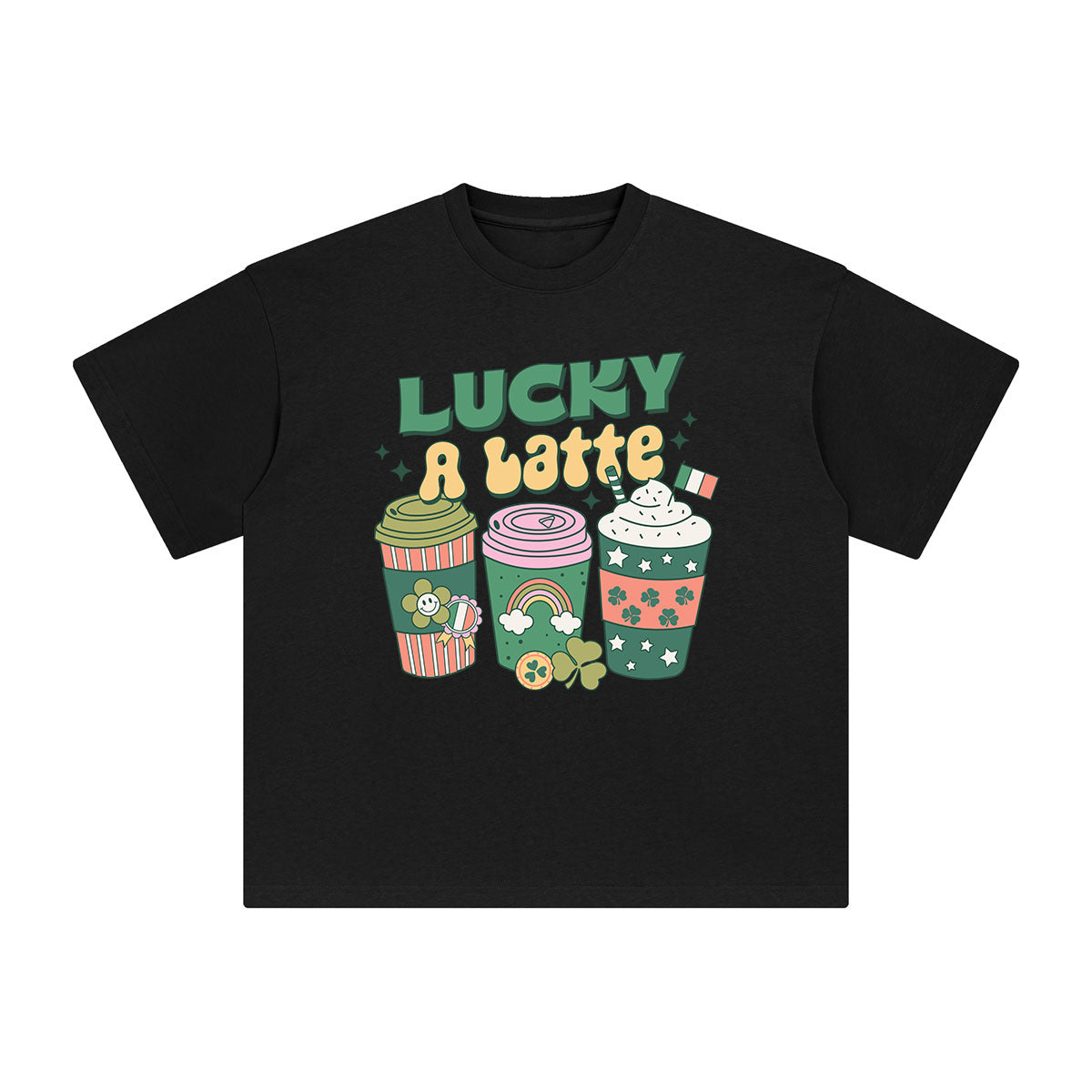 Lukey A Latte Graphic Tee-INNBLAC Fashion Apparel