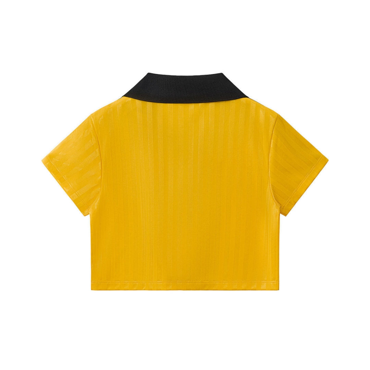 Contrast Panel Y2K Athletic Crop Tee