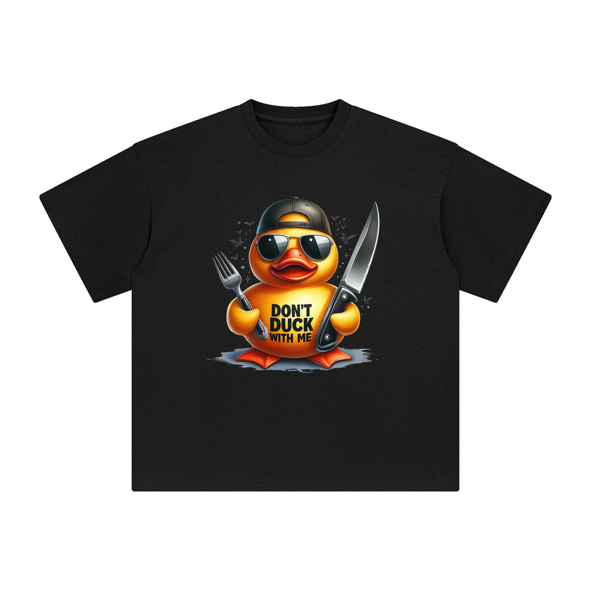 Don't Duck With Me Graphic Tee-INNBLAC Fashion Apparel