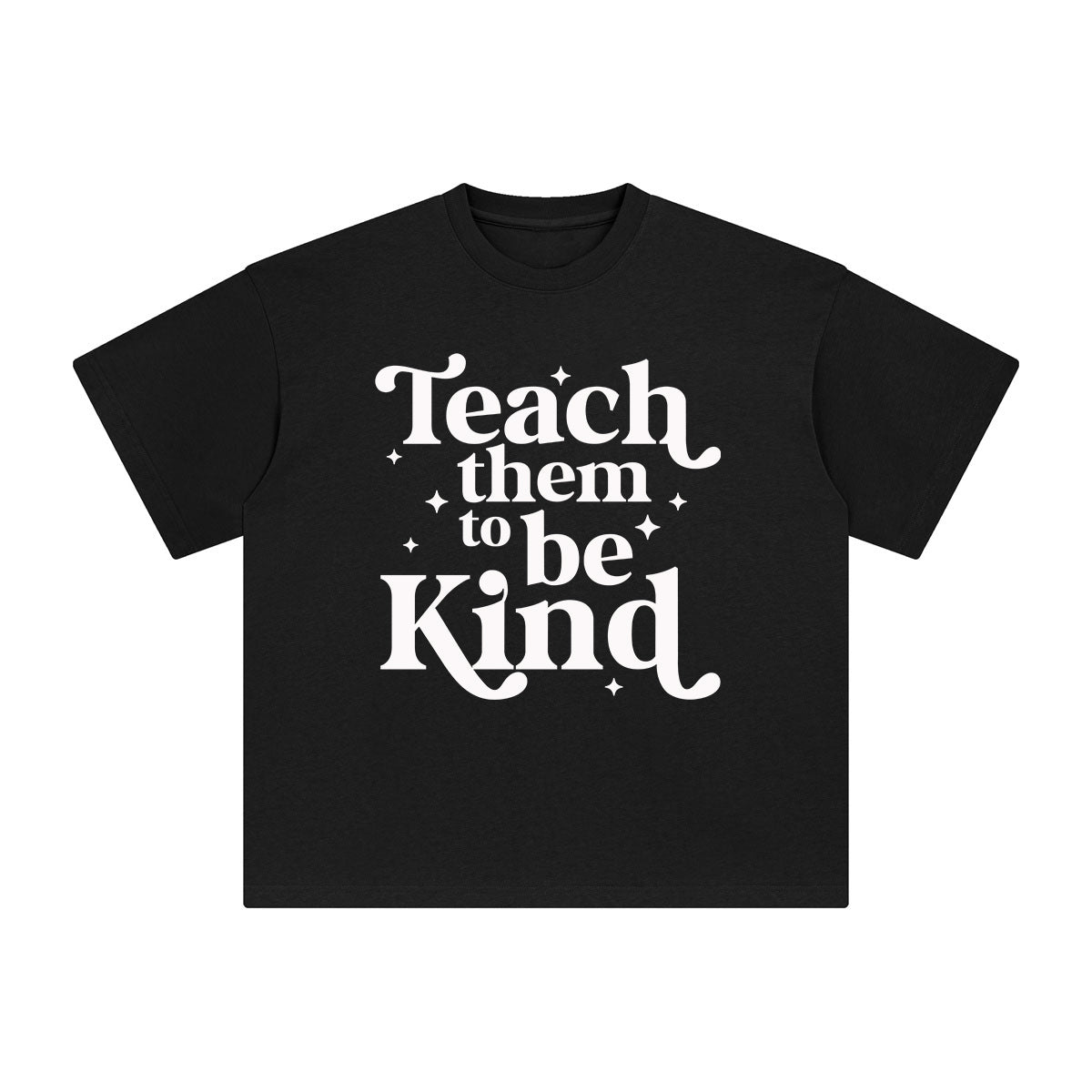 Teach Them To Be Kind Graphic Tee-INNBLAC Fashion Apparel