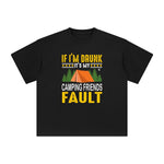 Camping & Quote Graphic Tee-INNBLAC Fashion Apparel