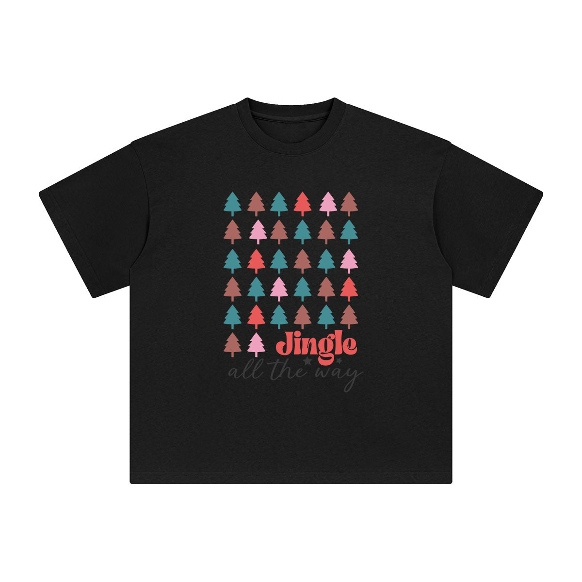 Jingle All The Way Graphic Tee-INNBLAC Fashion Apparel