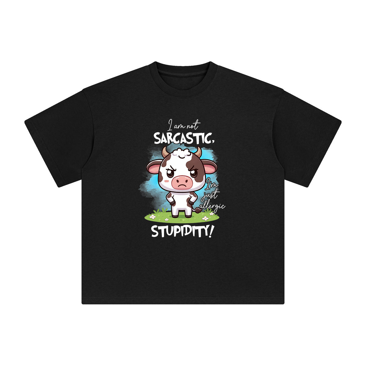 l Am Not Sarcastic Graphic Tee-INNBLAC Fashion Apparel