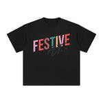 Festive Graphic Tee-INNBLAC Fashion Apparel