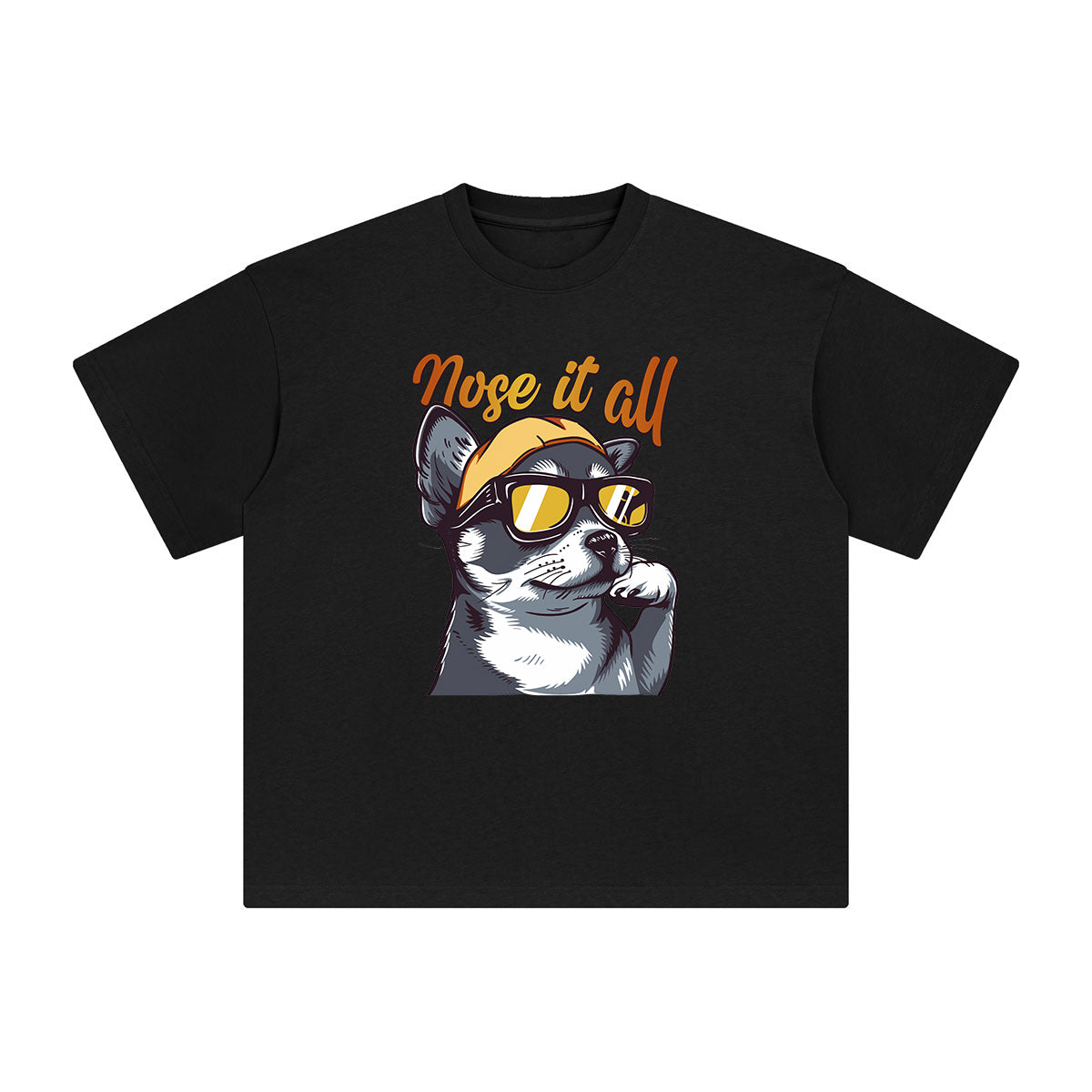 Nose It All Graphic Tee-INNBLAC Fashion Apparel