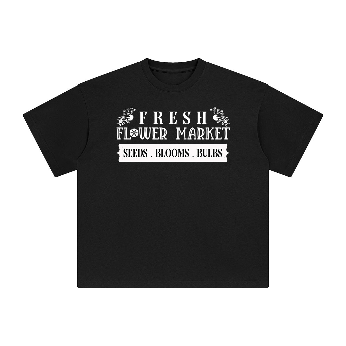 Fresh Flower Market Seeds Blooms Bulbs Aesthetic Graphic Tee-INNBLAC Fashion Apparel