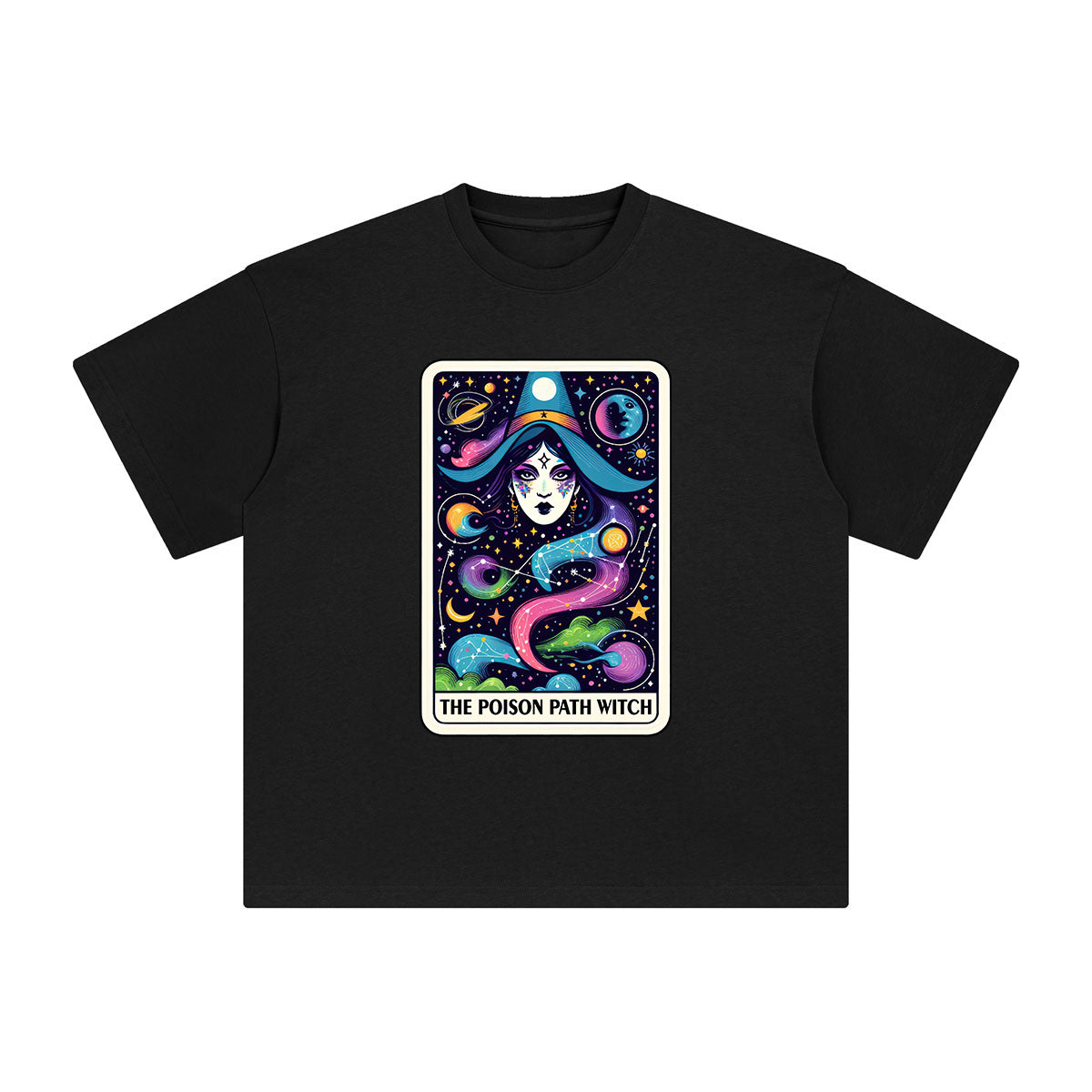 The Poison Path Witch Graphic Tee-INNBLAC Fashion Apparel