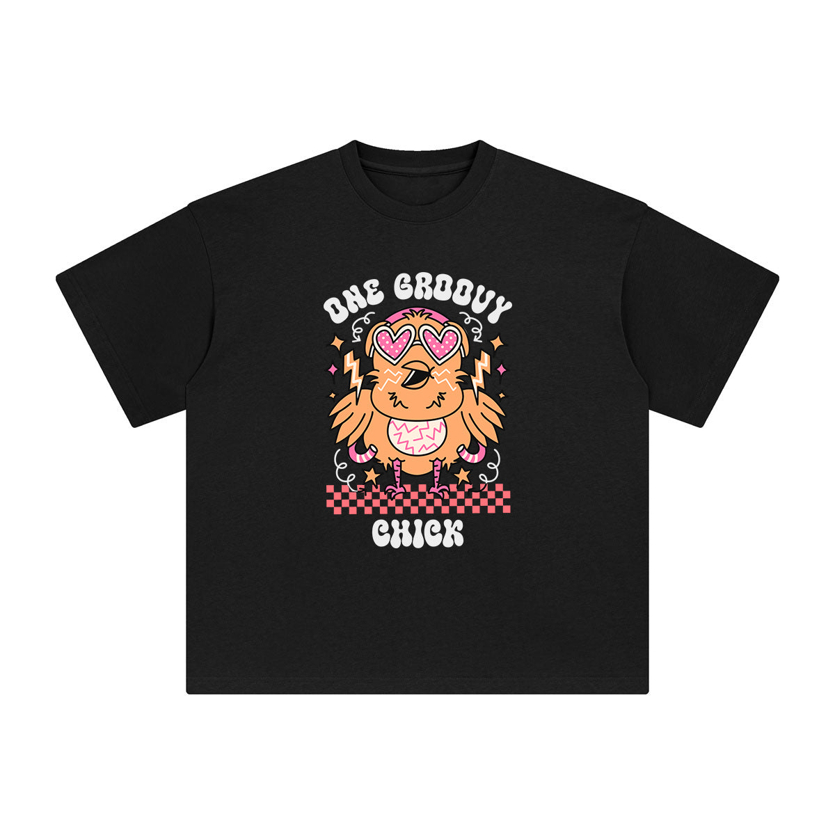 One Groovy Graphic Tee-INNBLAC Fashion Apparel