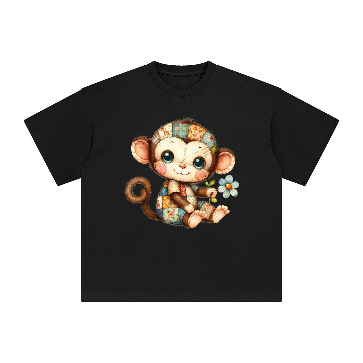 Monkey Graphic Tee-INNBLAC Fashion Apparel