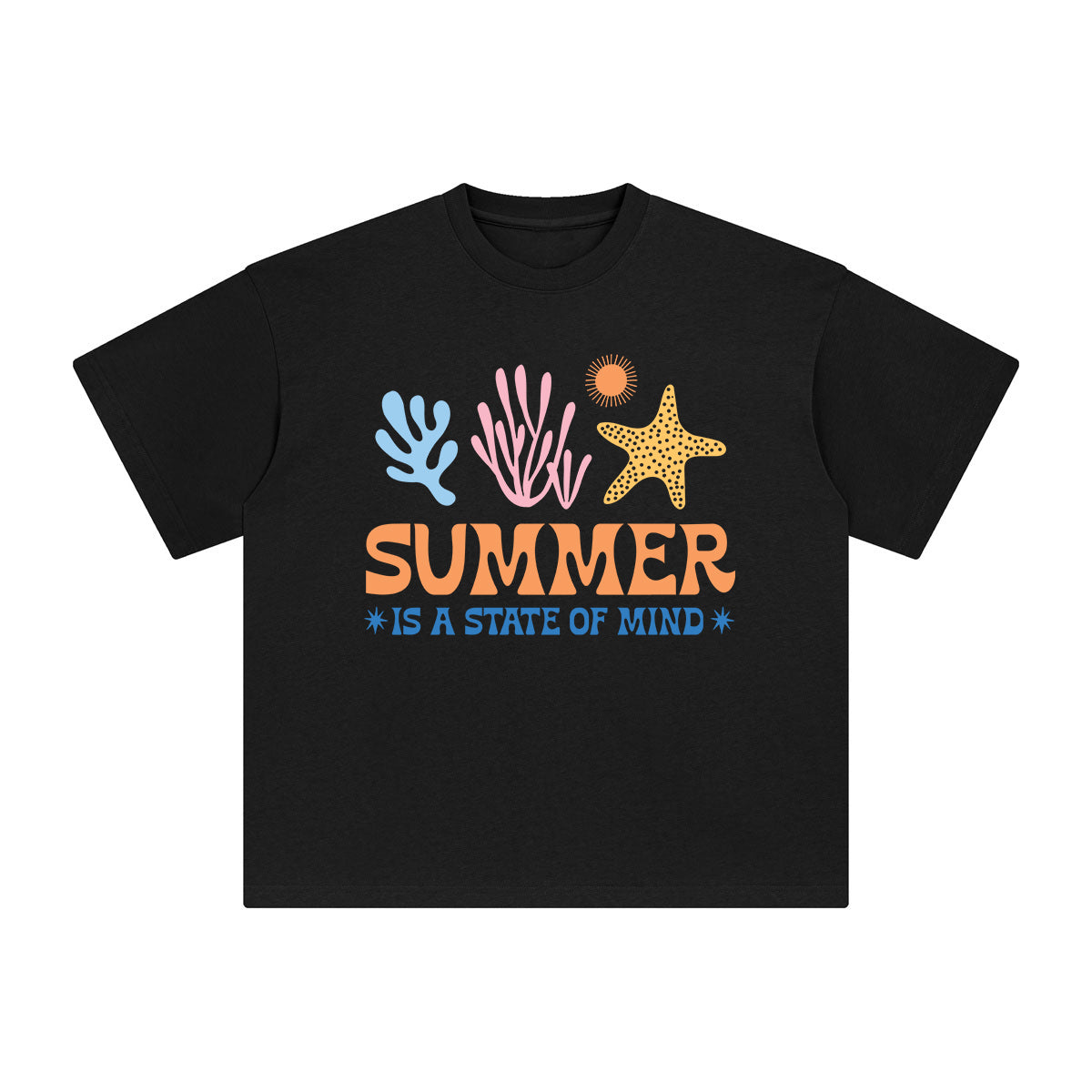 Summer Is A State Of Mind Graphic Tee-INNBLAC Fashion Apparel