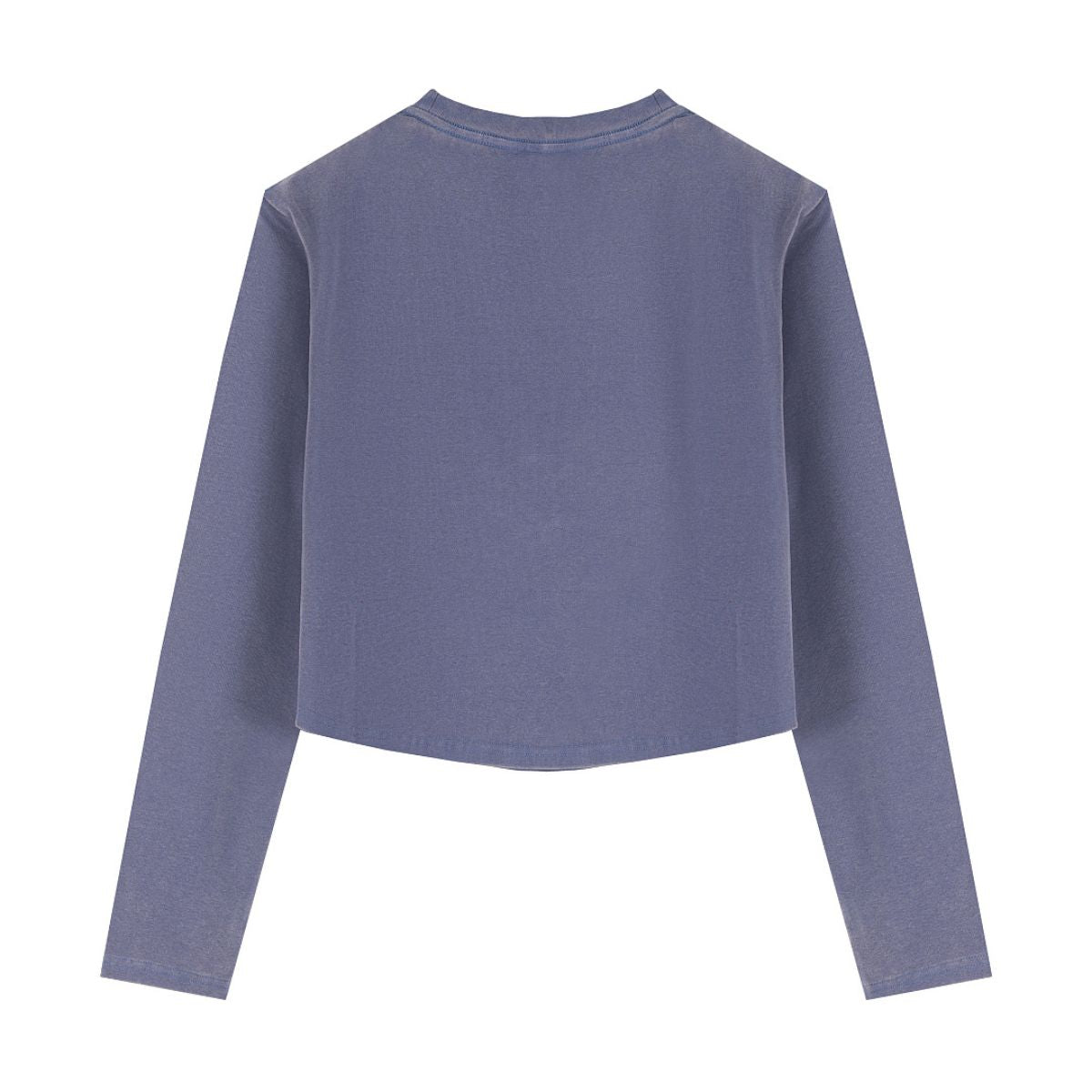 Women's Snow Wash U-Neck Long Sleeve Top