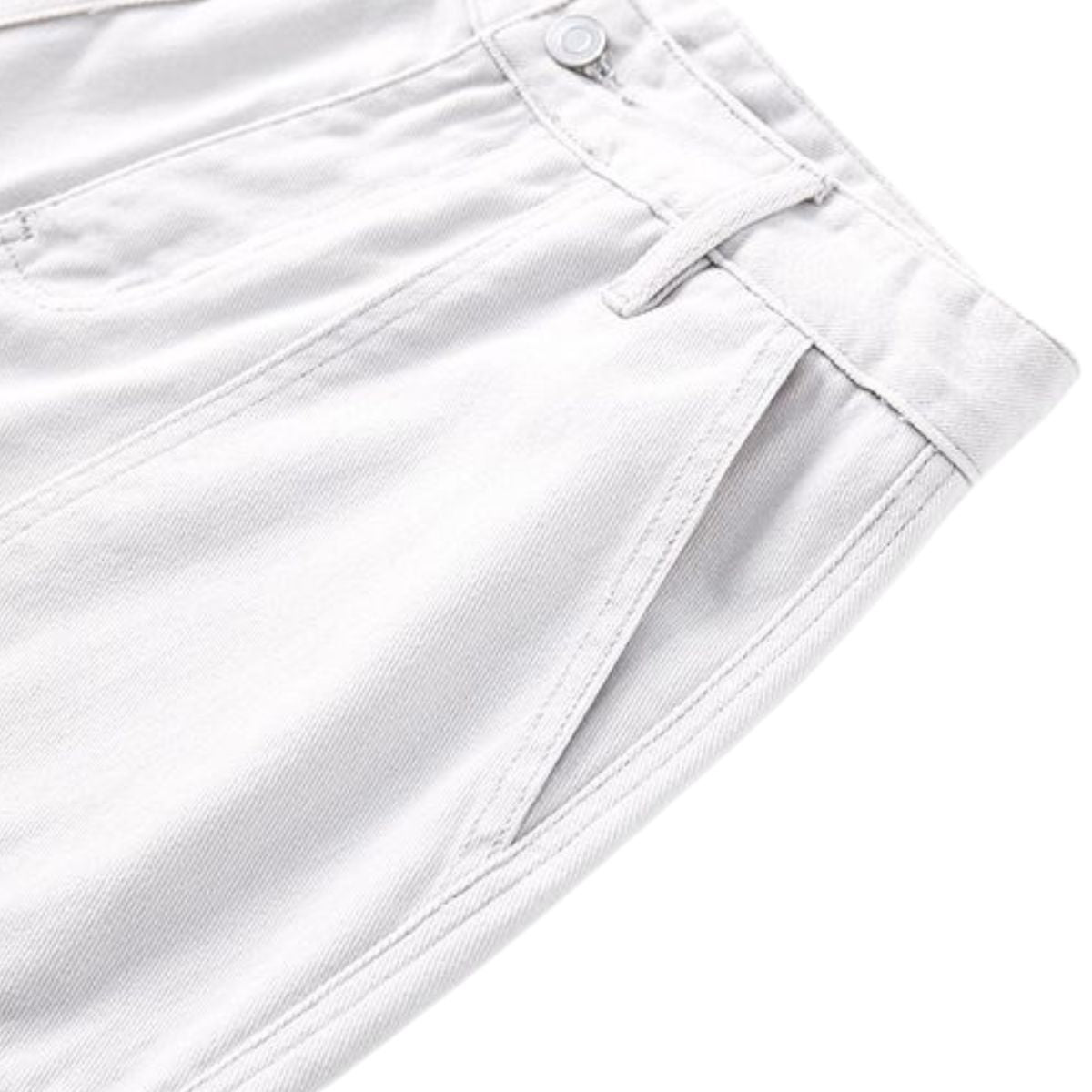 Pantalones cargo anchos y tobilleros de color liso