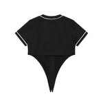 Women’s Y2K Color Block Raglan Baseball Tee