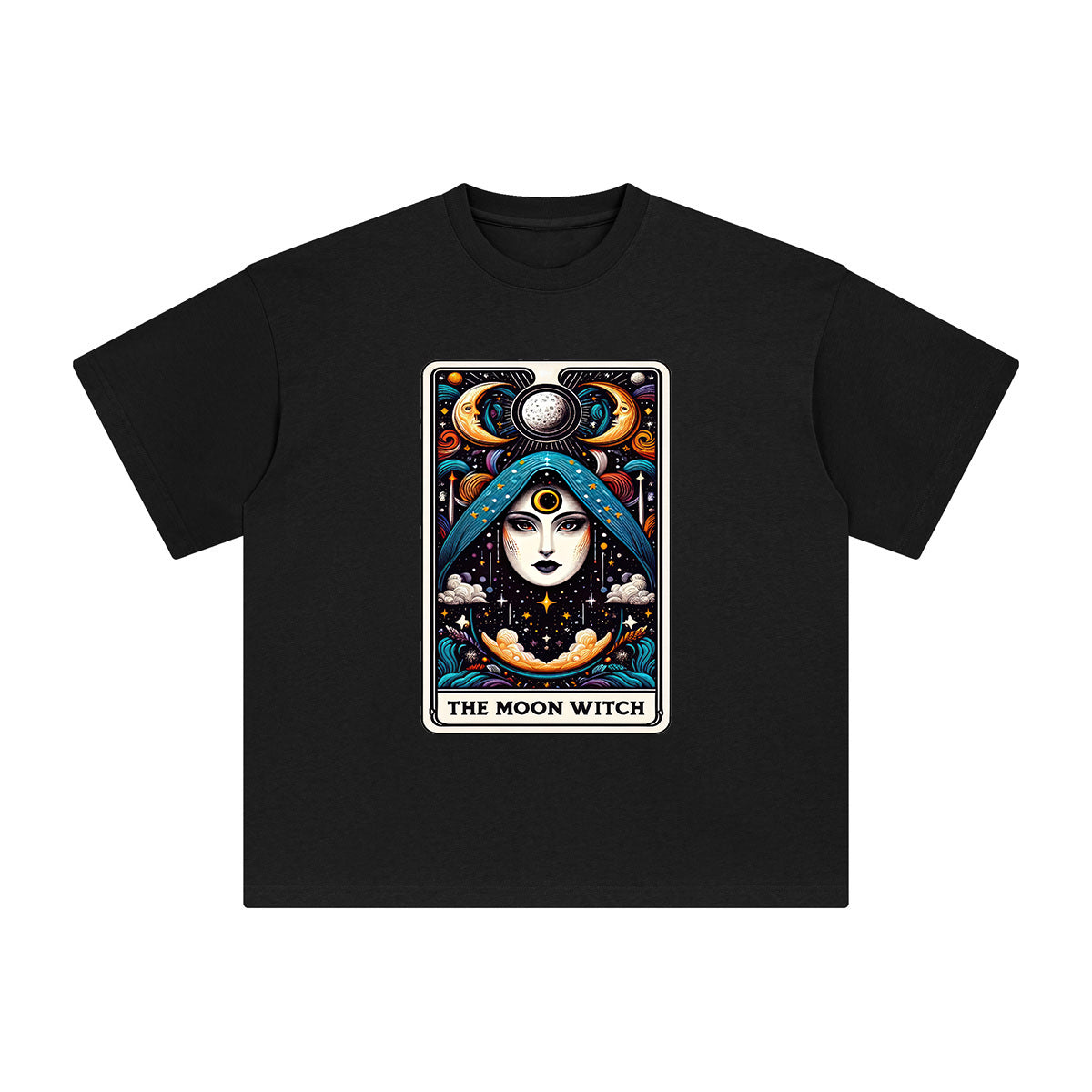The Moon Witch Graphic Tee-INNBLAC Fashion Apparel