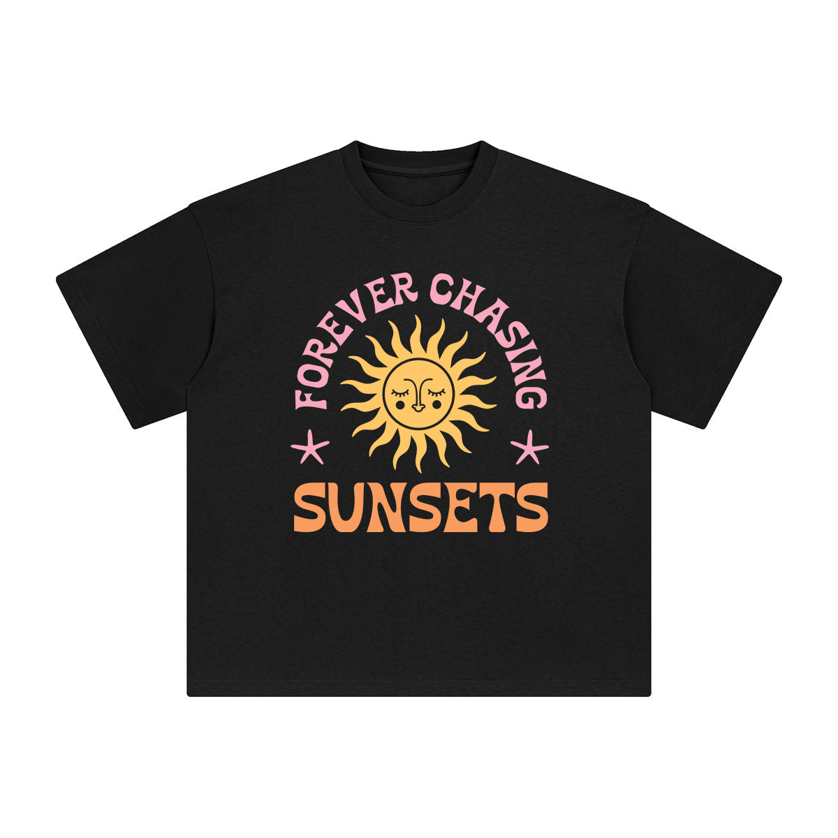Sunsets Graphic Tee-INNBLAC Fashion Apparel