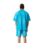 Acid Washed Distressed Reverse Tee 8oz