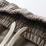 Vintage Wash Cotton Patchwork Sweatpants