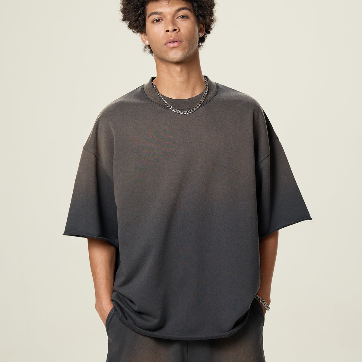 Heavyweight Spray Dye Washed Tee 10.5oz