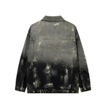 High Street Gradient Washed Denim Jacket