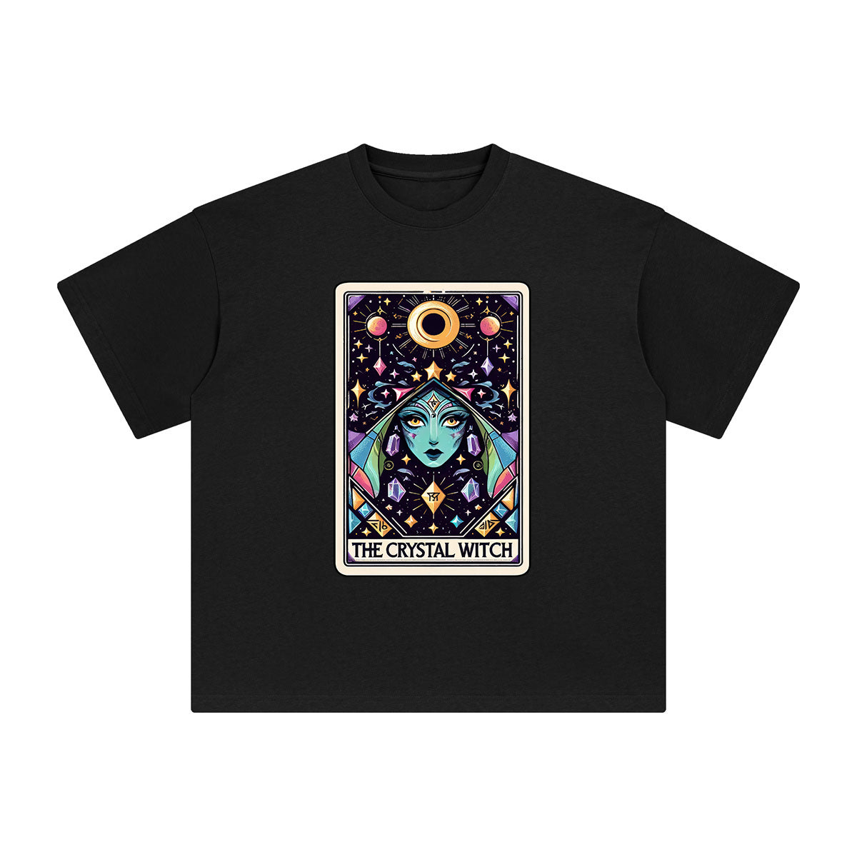 The Crystal Witch Graphic Tee-INNBLAC Fashion Apparel