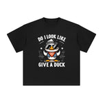 Do I Look Like Give A Duck Graphic Tee-INNBLAC Fashion Apparel
