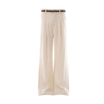 Old Money Lyocell Linen Blend Wide Leg Trousers