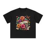 MUMMY Flowers Graphic Tee-INNBLAC Fashion Apparel