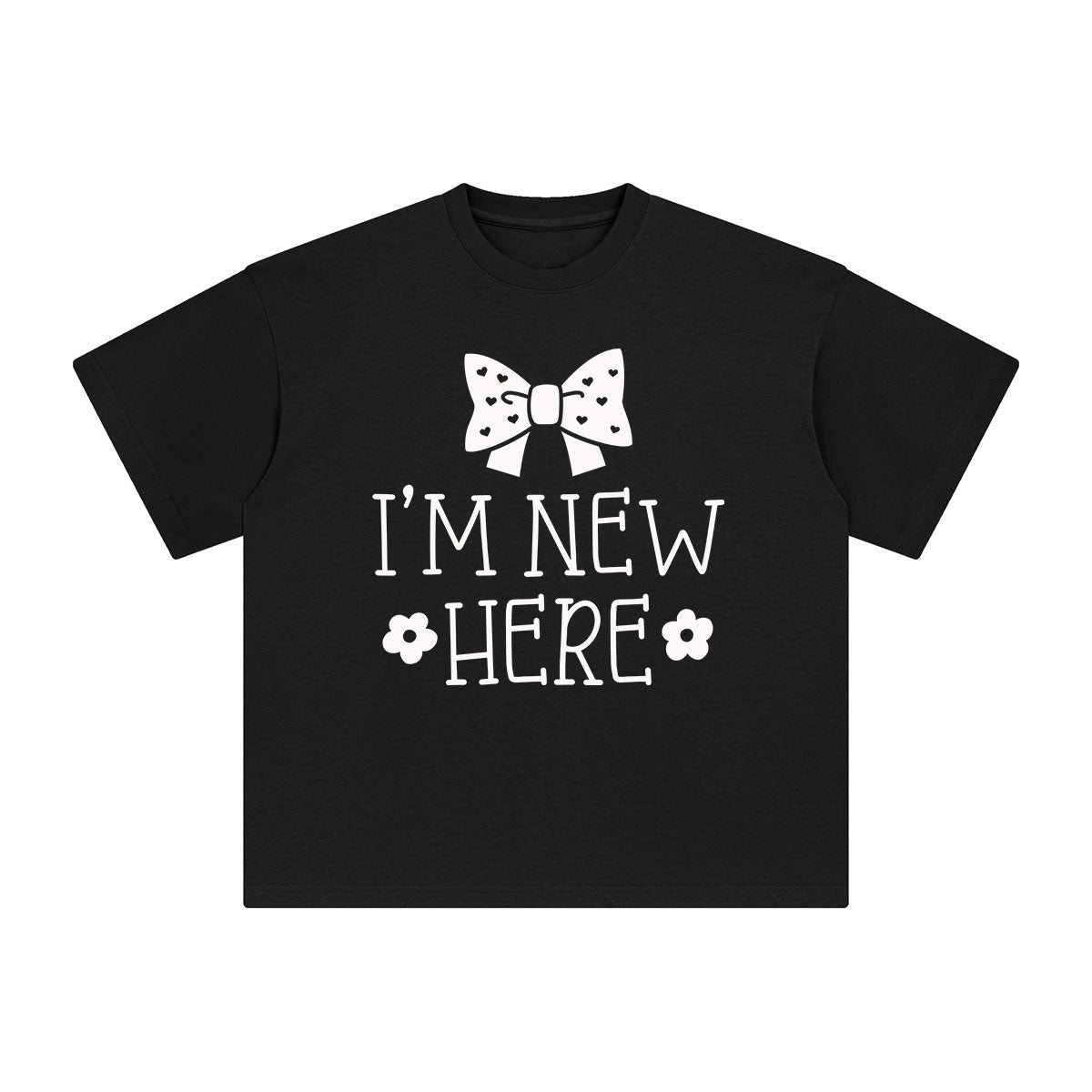 I'm New Here Graphic Tee-INNBLAC Fashion Apparel