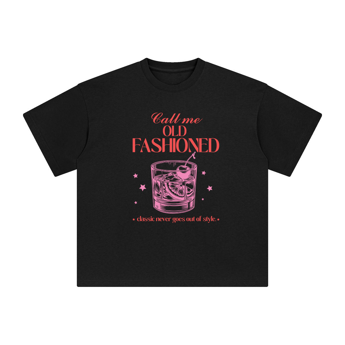 Call Me Old Fashioned Graphic Tee-INNBLAC Fashion Apparel